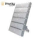Reflector LED RayFlex de 6 módulos, 600W, 6000K Blanco Frío, 100-277Vac, IP65, 90 Grados, Gris