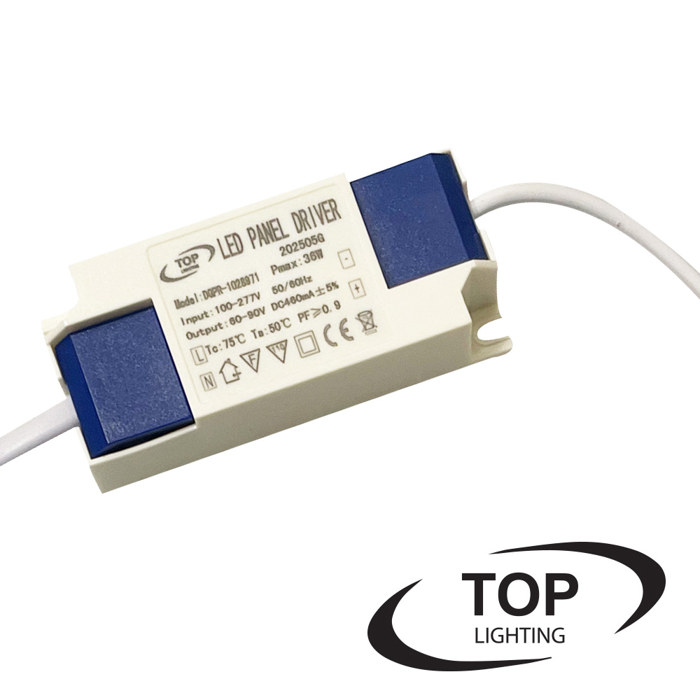 Driver p/Lámpara LED, IP20, 36W, 100-277Vac, Output: 60-80Vdc, 460mA