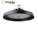 Lámpara High Bay SMD LED, Tipo UFO G, 100W, 6000K Blanco Frío, 100-277Vac, IP65, 90 Grados, Dimensiones: Ф235x146mm, con Certificación UL