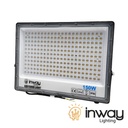 Reflector SMD, 150W, 3000K Blanco Cálido, 100-265Vac, IP65, 90 Grados, Negra, Dimensiones: 280x378x25mm