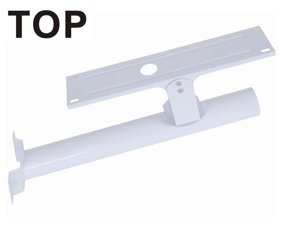 Kit de Instalación p/Lámpara Solar en pared y poste, Panel de 40W, Dimensiones de la base: 450x450mm, Dimensiones del brazo: Ф58x600mm