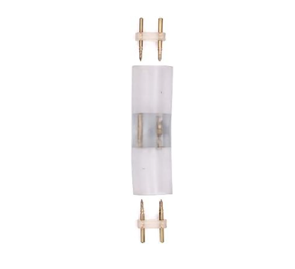 Conector Intermedio IP65 para Manguera LED de Navidad de 2 pin y 4W/M