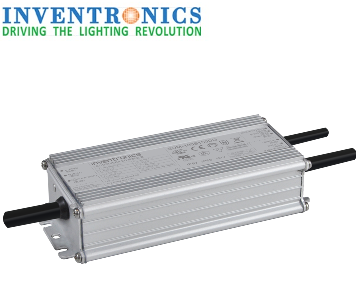 Driver p/Lámpara LED Serie EUM, IP67, Dimmable de 0-10Vdc, 100W, 100-277Vac, Con Supresor de Pico Interno de 10KV, Output: 48-143Vdc, 700-1050mA, Programable