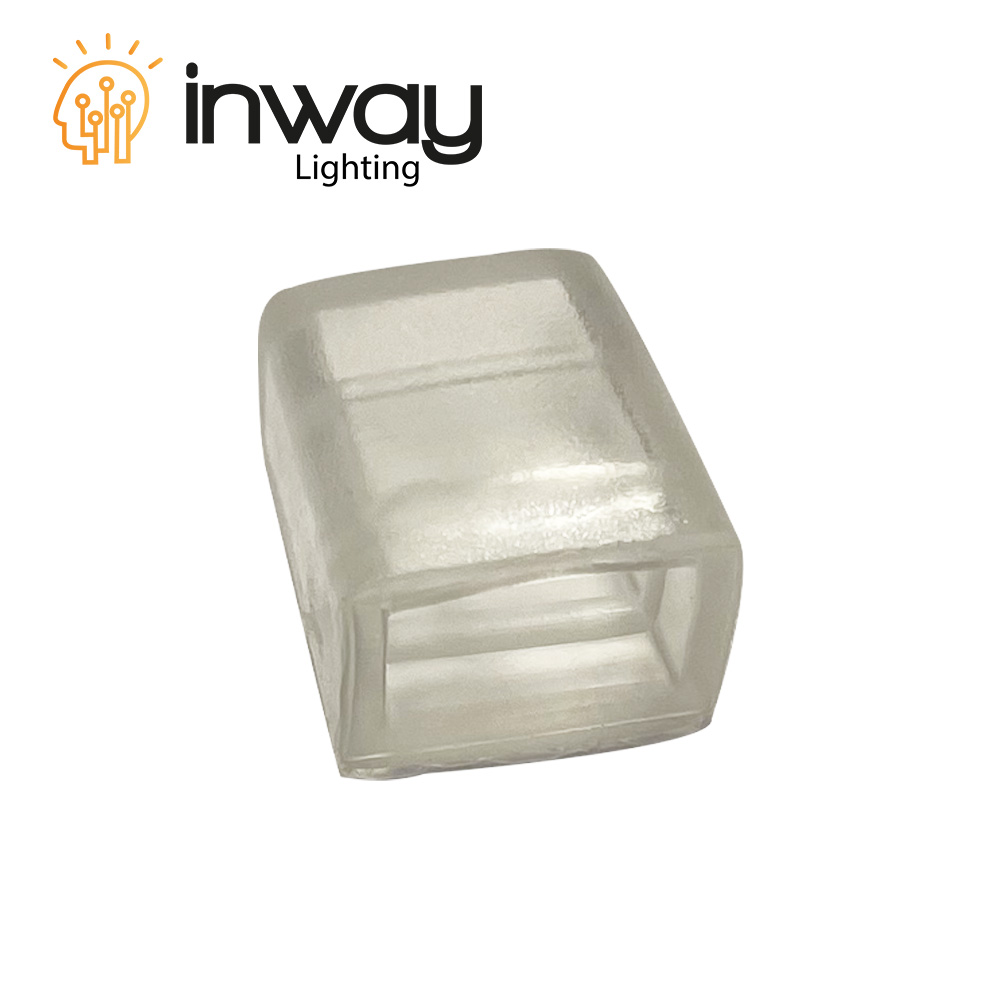 Tapa Terminal p/Cinta LED de 120Vac, Unicolor, SMD2835, para ancho (PCB) de 8mm, IP20