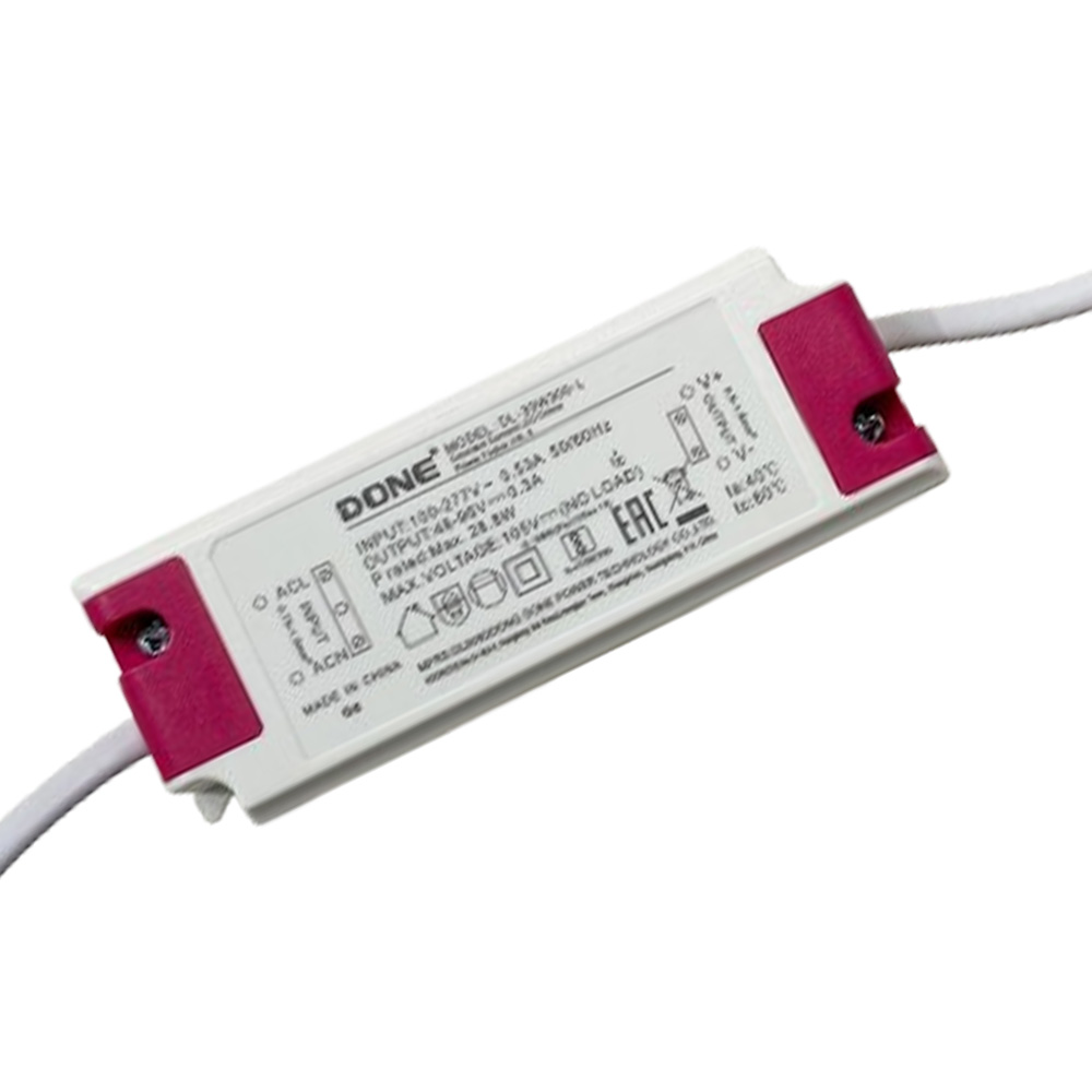 Driver p/Lámpara LED, IP20, 30W, 100-277Vac, Output: 48-96Vdc, 300mA