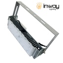 Reflector LED RayFlex de 1 módulo, 100W, 3000K Blanco Cálido, 100-277Vac, IP65, 60 Grados, Gris
