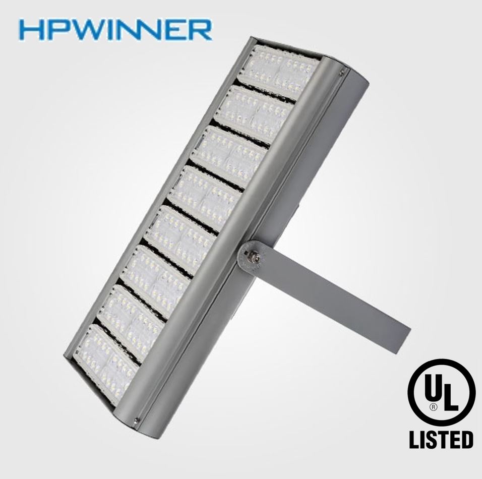 Reflector LED Modular FL2C-8, 480W, 8 Módulos, 5000K, M66A-VCA (1x90pcs), 6560, 60 Grados, HPW 3030, 72,000 horas de vida útil, 100-277Vac, IP68, Gris