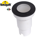 Lámpara p/Piso Empotrable, CECI 90, GU10, Multi CCT 2700K-4000K, Dimensiones: 92x125mm, IP67, Negro