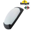 Lámpara LED de Pared (Aplique), Francy, E27, Difusor Frost, Dimensiones: 300x130x85mm, 100-240Vac, IP66, Negro