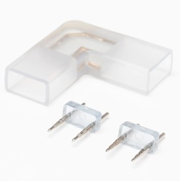 [DGPR-1224841] Conector p/Manguera LED SMD5050, unicolor, L, PCB 15mm y 2 vías