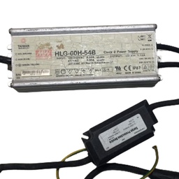 [DGPR-1022032] Driver p/Lámpara LED con supresor de pico externo 10KV, IP67, 60W, 100-277Vac, Output: 54Vdc, 1150mA