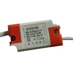 [DGPR-994072] Driver p/Lámpara LED, IP20, 3-5W, 85-277Vac, Output: 9-18Vdc, 300mA