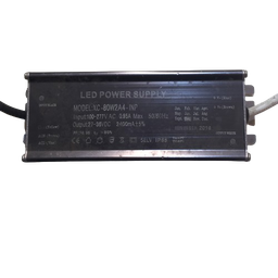 [DGPR-1000354] Driver p/Lámpara LED, IP65, 80W, 100-277Vac, Output: 27-36Vdc, 2400mA, PF>0.95