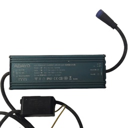 [DGPR-989507] Driver p/Lámpara LED, IP67 con Supresor de Pico externo 10KA, 120W, 100-240Vac, Output: 100-183Vdc, Con conector IP68 en la salida, 700mA