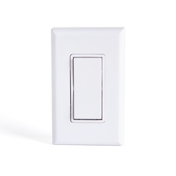 [DGPR-1434437] Interruptor Inalámbrico Simple de Pared (2, 69.85x15.75x114.3 mm, 315 MHz, Blanco)