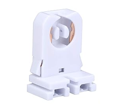 [DGPR-752106] Zocalo G13 Blanco p/ Tubo T8 y T12, 2 pines)