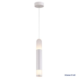 [DGPR-1021641] Lámpara LED Decorativa Colgante, DG60661P, 10W, 3000K Blanco Cálido, 85-265Vac, Dimensiones: 100x100x1200mm, IP20