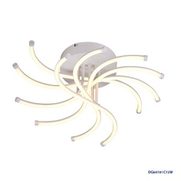 [DGPR-1021691] Lámpara LED Decorativa de Superficie, DG60781C, 72W, NW 4000K, 85-265Vac, Dimensiones: 530x530x190mm, IP20