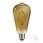 [DGPR-1012548] Bombilla de Filamento LED, Tipo Vintage, 6W, 3000K Blanco Cálido, E27, Clear, 90-150Vac, IP20, 360 Grados