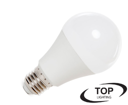 [DGPR-1022501] Bombilla LED, Tipo Bulbo Nano, 9W, 6000K Blanco Frío, 100-240Vac, E27, Frost, IP20, 180 Grados
