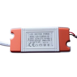 [DGPR-1022484] Driver p/Lámpara LED, IP20, 12-18W, 100-277Vac, Output: 34-63Vdc, 300mA