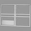 [DGPR-1022197] Base en Acero Galvanizado p/Panel Solar 2x90W, 900x1360x1000mm