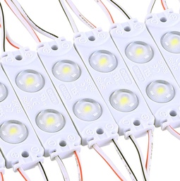 [DGPR-1022416] Módulo LED, SMD5730, 2LED, 0.8W, 6000K Blanco Frío, 12Vdc, 45*16mm, IP68, 160 Grados