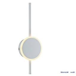 [DGPR-1022834] Lámpara LED Decorativa de Pared (Aplique), DG61425W, 14W, 8+6W, 3000K Blanco Cálido, 85-265Vac, Dimensiones: Φ136X65XH400MM, IP20