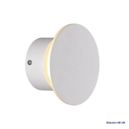 [DGPR-1022858] Lámpara LED Decorativa de Pared (Aplique), DG50215W, 3W, 6000K Blanco Frío, 85-265Vac, Dimensiones: Φ120X120XH60MM, IP20