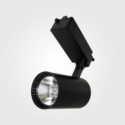 [DGPR-1023367] Lámpara de Riel (Track light) tipo COB de 2 cables, 7W, 3000K Blanco Cálido, 100-260Vac, IP65, 30 Grados, Negro