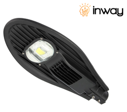 [DGPR-1023451] Lámpara de Calle LED Tipo COB, 50W, 1x50W, 6000K Blanco Frío, 85-265Vac, Type I Short, 90x145 Grados