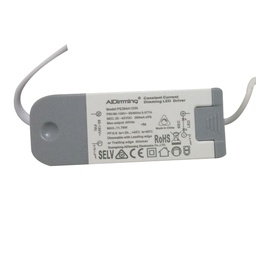 [DGPR-1024068] Driver p/Lámpara LED Triac Dimmable, IP20, 7-12W, 90-130Vac, Output: 25-42Vdc, 280mA