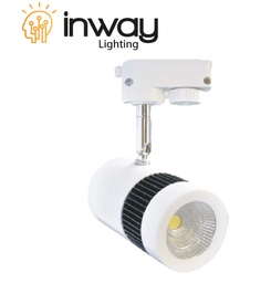 [DGPR-1024559] Lámpara de Riel (Track light) tipo COB de 2 cables, 3W, 6000K Blanco Frío, 100-265Vac, IP20, 38 Grados, Blanco
