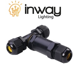 [DGPR-1024643] Conector Tripolar IP68, Tipo T, p/Cables de 0.5mm2 hasta 4mm2