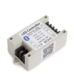 [DGPR-1024937] Controlador p/Cintas LED, RGBW, 360W, 12Vdc/24Vdc, 10Ax4, Control Bluetooth, Control distancia: 15mts por celular, Control distancia: 5mts por IR con Memoria Interna