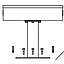 [DGPR-1025118] Base p/Colgar Lámpara Canopy de 150W