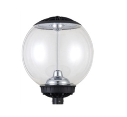 [DGPR-1025120] Lámpara Garden Light LED tipo Globo, 50W, 6000K Blanco Frío, 100-240Vac, Base: 178mm, IP65