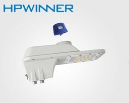[DGPR-1025168] Lámpara de Calle LED Modular T29A-1 con Base de Fotocelda de 3 pin, 35W, 5000K, 2209, Type II Long, Luxeon 5050, 100,000 horas de vida útil, 100-277Vac, Con Supresor de Pico Externo de 10KV, Con adaptador de 35-45mm y 2000mm de cable, IP68, Gris
