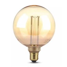 [DGPR-1025797] Bombilla de Filamento Vintage, Tipo UJO-DG-017, 4W, 2200K, E27, Ambar, 110-130Vac, Dimensiones: 200x300mm, IP20, 360 Grados