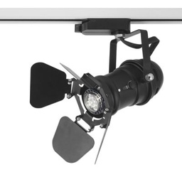 [DGPR-1026300] Cajetín p/Track light LED, DG-5501-02, Base: GU10, 2 cables, Negra