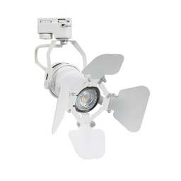 [DGPR-1026303] Cajetín p/Lámpara de Riel (Track light) LED, DG-5503-02, Base: E27, 2 cables, Blanco