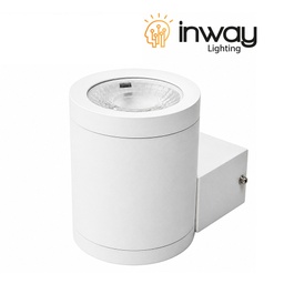 [DGPR-1026831] Lámpara LED de Pared (Aplique), 9W, 4000K Blanco Natural, 100-265Vac, 36 Grados, Dimensiones: 80x98x65mm, Material: Aluminio, IP65, Gris Oscuro