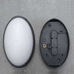 [DGPR-1026907] Lámpara LED de Pared (Aplique), DGW-1858, 10W, 3000K Blanco Cálido, 85-265Vac, IP60, Negro, 120 Grados, Dimensiones: 185x115x60mm, Material: Aluminio, Uso en exterior techado o interior