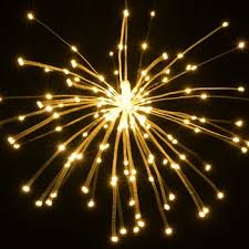 [DGPR-1027312] Decoracion Navideña LED tipo Fireworks p/Exterior, 3.6W, Amarillo, Flash, 110Vac, IP65100