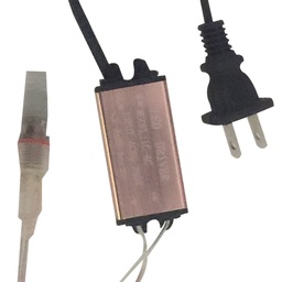 [DGPR-1027317] Fuente / Power Supply p/Extensión Navideña LED Vintage de 100LED/10Metros, 110Vac. Para Conectar Hasta 5 Extensiones, IP65