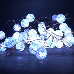 [DGPR-1027327] Decoracion de Luces LED tipo Ball p/Exterior, 0.75W, RGB, 50LED/5Metros, 110Vac, IP65