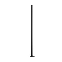[DGPR-1027382] Poste Redondo color negro p/Luminaria DG-001, Largo: 6Mts, con medida en la parte superior de 76.5mm