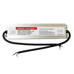 [DGPR-1027410] Fuente / Power Supply Voltaje Constante Corriente Variable LED, IP67, 100W, 12Vdc, 8.33A, 100-277Vac