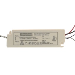 [DGPR-1027492] Driver p/Lámpara LED Dimmable de 0-10Vdc, (UL), IP20, 120-277Vac, Output: 20-42Vdc, 900mA, PF&gt;0.9