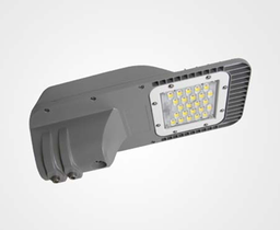 [DGPR-1027718] Lámpara de Calle LED Modular T29B-N1 con Base Giratoria de 3 Pin , 60W, 3000K Blanco Cálido, 2240, Type III Medium, SANAN 5050, 72,000 horas de vida útil, 100-277Vac, con Supresor de pico externo de 10KV y adaptador de 35-45mm, IP68, Gris